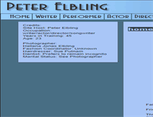 Tablet Screenshot of peterelbling.com